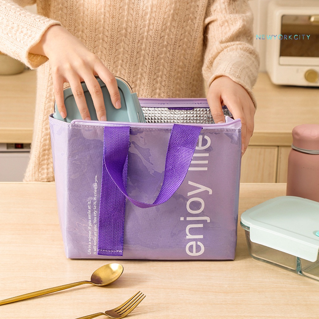 Túi Giữ Nhiệt Đựng Hộp Cơm Trưa Chống Thấm Nước Tiện Dụng