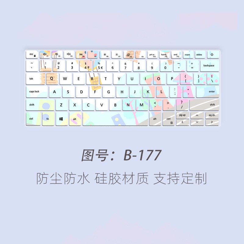 Phim Hoạt Hình Dán Bảo Vệ Bàn Phím Máy Tính Dell Vostro 5000 13.3 Inch 5390 Vostro 14 3400 3405 3401 Inspiron 13 7000 7391 5390 5391 14 5490 5493 Inspiron 13