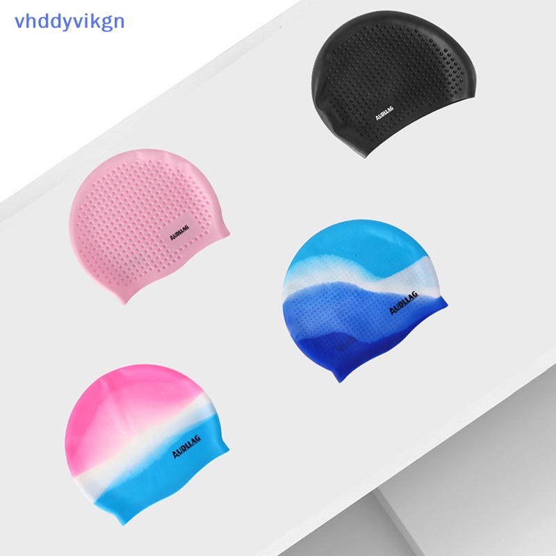 Mũ Bơi Cao Su Silicon Co Giãn Chống Thấm Nước Bảo Vệ Tai