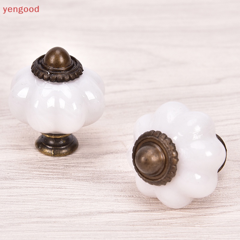 Set 10 Tay Nắm Cửa Tủ / Ngăn Kéo Phong Cách Vintage