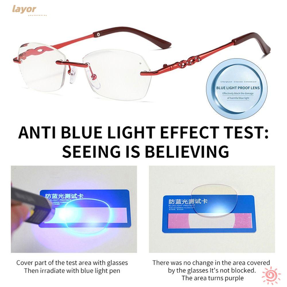 LAY Kính Đọc Sách Chống Ánh Sáng Xanh Thiết Kế Đơn Giản Thời Trang Cổ Điển