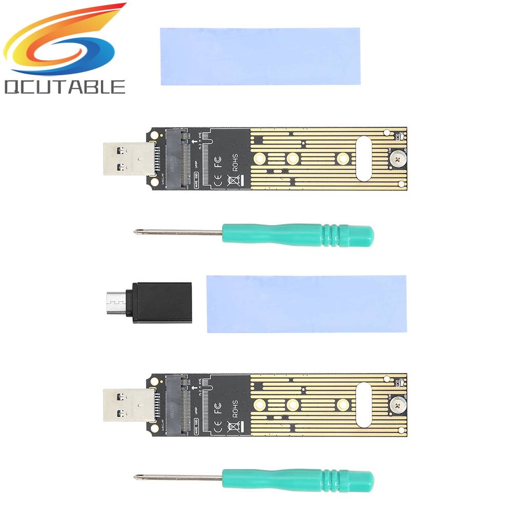 Thẻ Chuyển Đổi NVMe Sang USB 10Gbps M.2 M Key SSD Sang USB 3.1 Gen 2 Type A