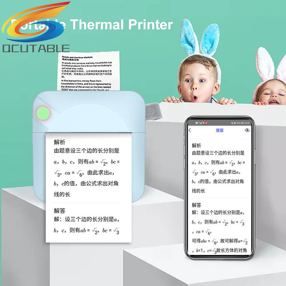 Máy In Nhiệt Mini C17 Chuyên Dụng Cho Gia Đình / Văn Phòng