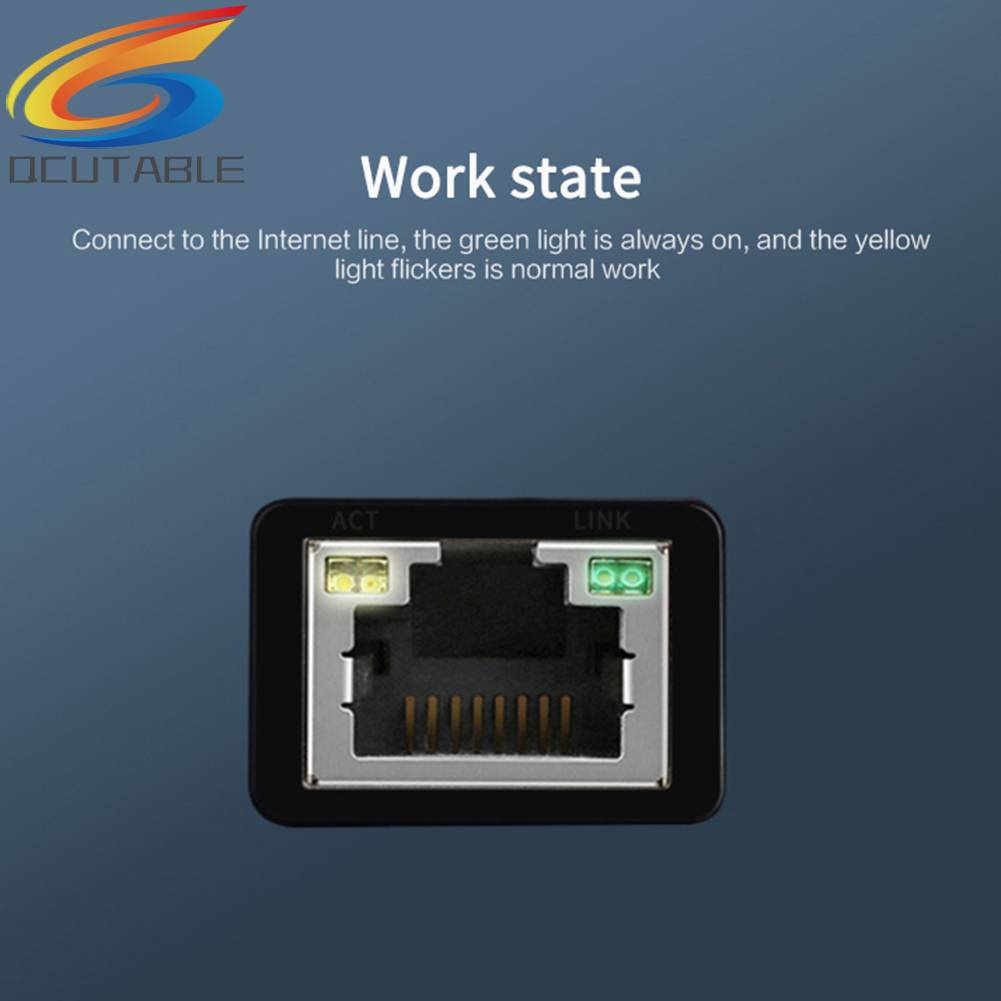 Usb 3.0 Chuyển Đổi Thẻ Mạng Lan RJ45 1000Mbps Cho Windows 7 8