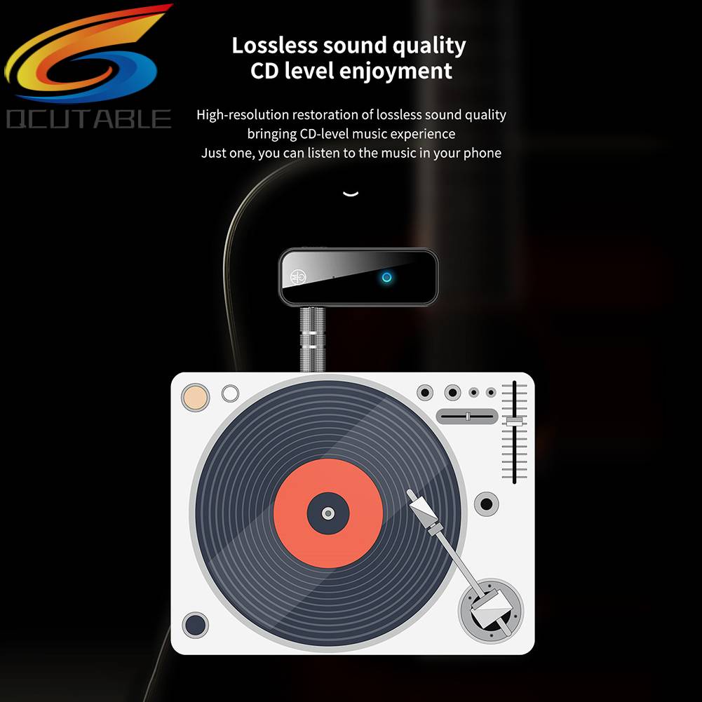 Thiết Bị Truyền Nhận Tín Hiệu Bluetooth 5.0 140mAh Chuyên Dụng Cho Xe Hơi