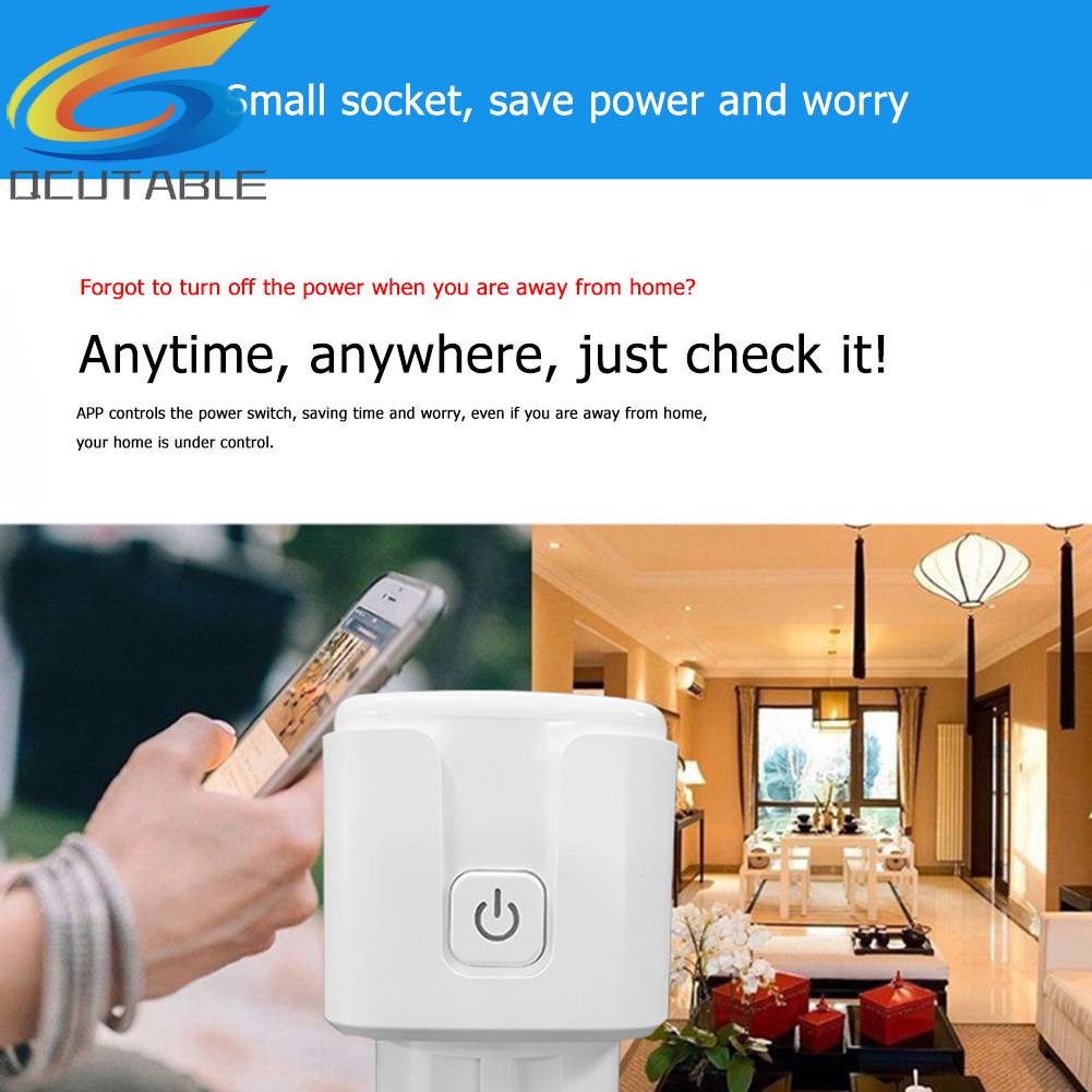 Ổ Cắm Điện Thông Minh LSPA9 EU Kết Nối WiFi Điều Khiển Bằng Giọng Nói