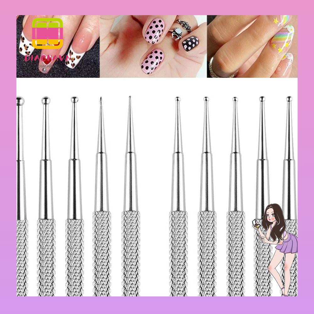 DIACHAVN Cọ Vẽ Móng Nghệ Thuật Hai Đầu Tiện Dụng|Bút Gel UV Nối Dài Lông Mi Chuyên Dụng