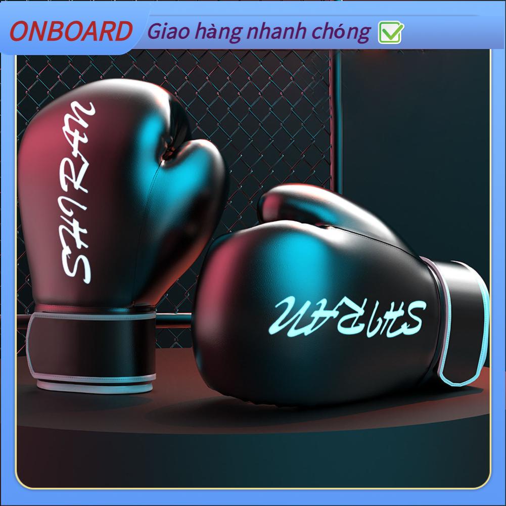Chất lượng cao Cặp găng tay đấm bốc luyện tập môn boxing dành cho trẻ em Boxing đấm bốc Thể Thao OnBoard T.