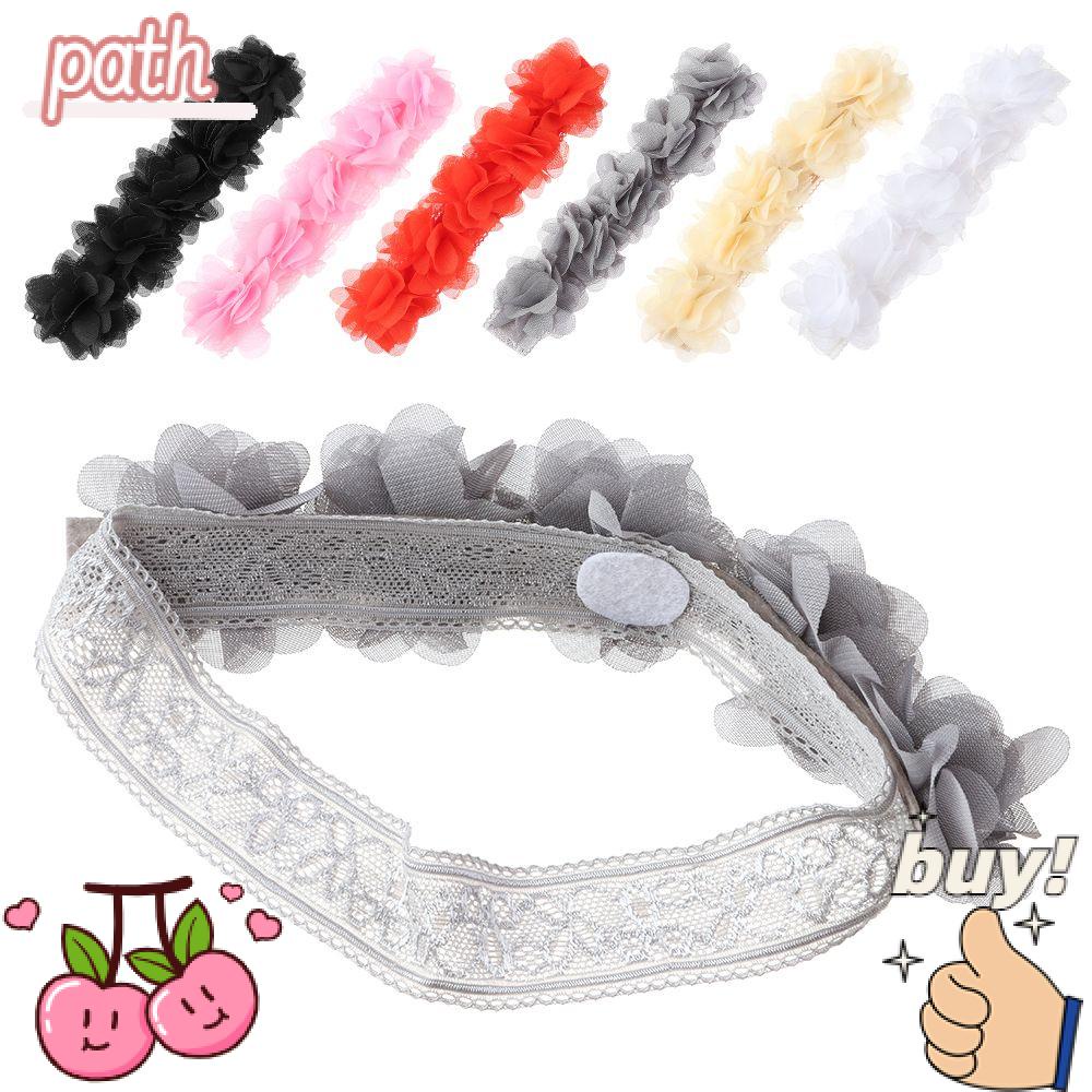 PATH Băng Đô Cài Tóc Co Giãn Thiết Kế Xinh Xắn Thời Trang Cho Bé Gái