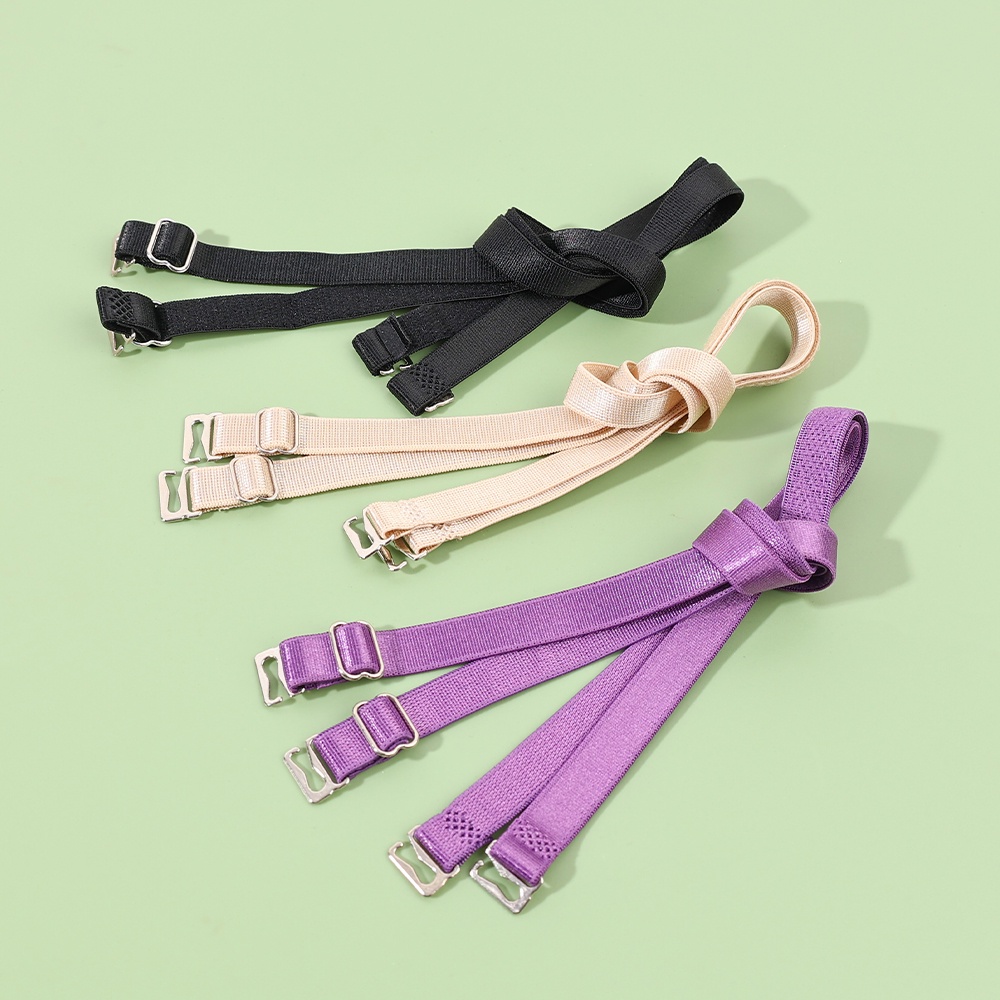 Dây Áo Ngực Vô Hình Không Trơn Co Giãn Cao Bằng Thép Không Gỉ Nhiều Màu Sắc Có Thể Tháo Rời