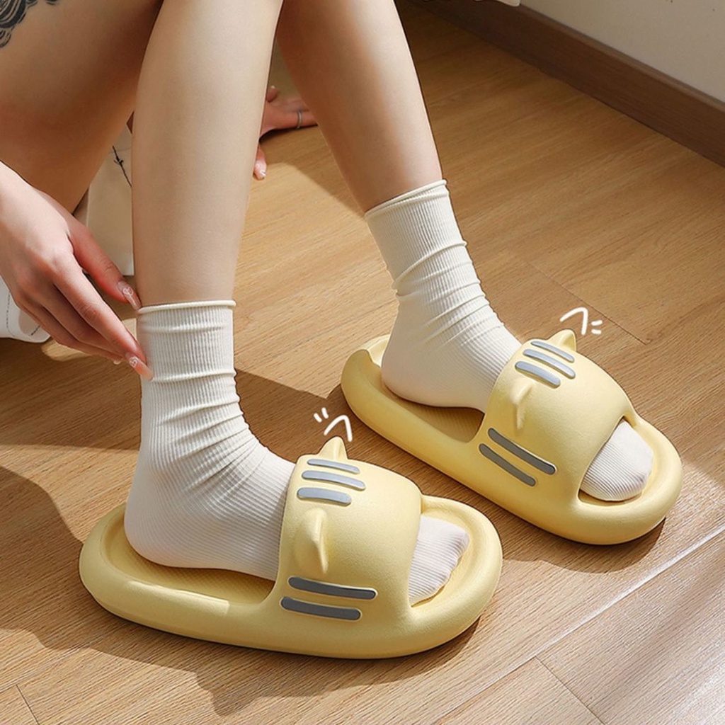 UOUO dép Thời Trang Đơn Giản Cho Nữ dép bánh mì Chống trượt Thoải mái Thoáng khí 27ZTX062103