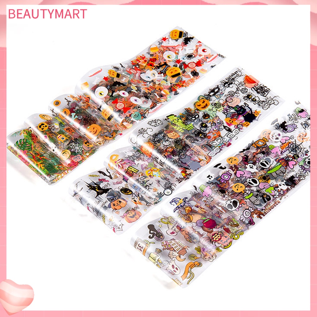 Set 10 Miếng Dán Trang Trí Móng Tay Siêu Nhẹ Dễ Sử Dụng