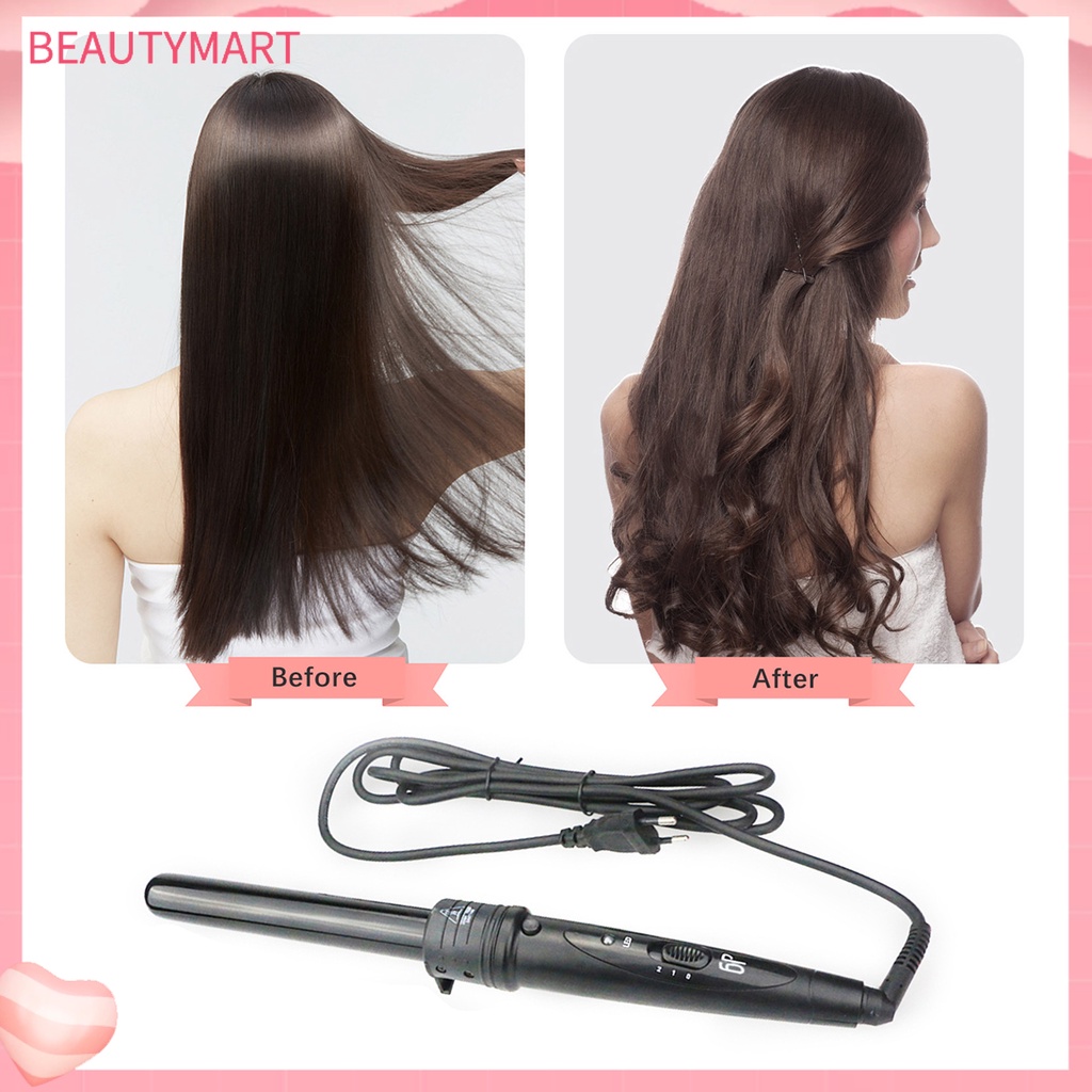 1 Bộ Ống Uốn Tóc 6 Trong 1 Bằng Gốm Tourmaline Thông Dụng An Toàn