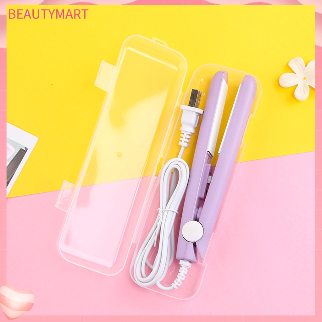 Máy Duỗi / Uốn / Duỗi Tóc Tráng Men Mini Nhanh Chóng Dễ Sử Dụng