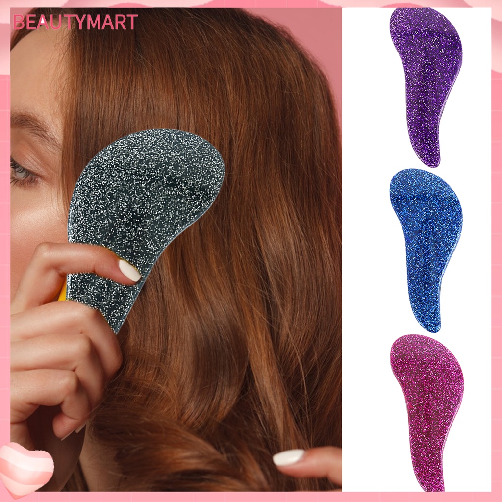 Lược Chải Tóc Mát Xa Da Đầu Chống Tĩnh Điện Thiết Kế Hình Ngôi Sao Lấp Lánh