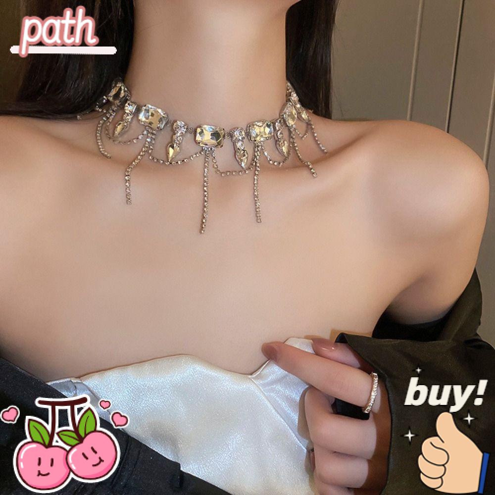 PATH Choker Hình Vuông Kiểu Dáng Mới