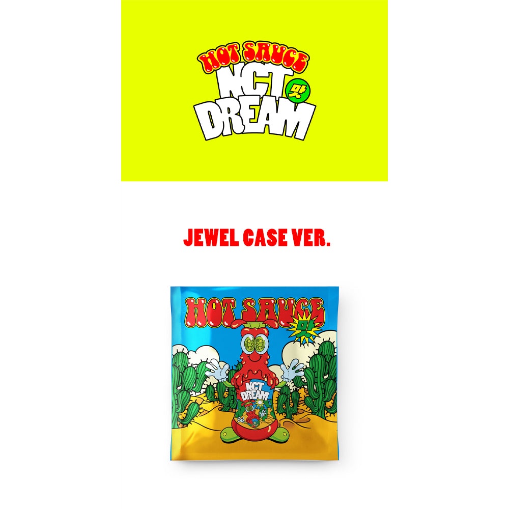 NCT DREAM - HOT SAUCE  Jewel Case Ver.