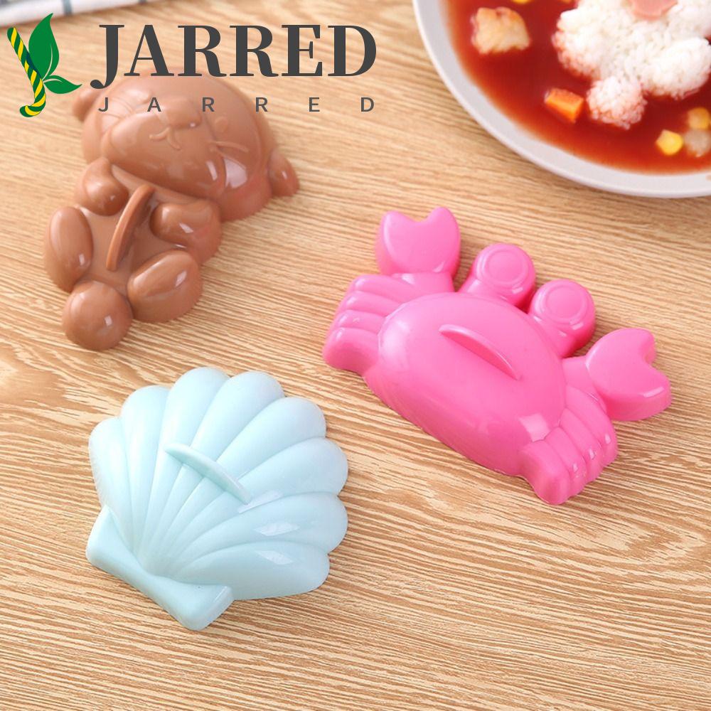 JARRED 1 Khuôn Làm Sushi Chống Dính Hình Cua Biển Dễ Thương DIY