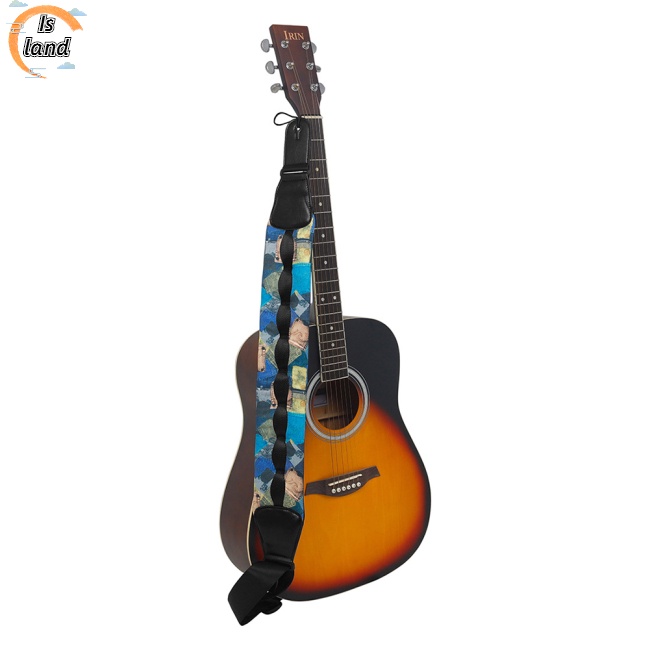 Dây Đeo Vai Bằng Da Dày Dặn As-36 Có Thể Điều Chỉnh Giảm Căng Thẳng Dành Cho Đàn Guitar Điện