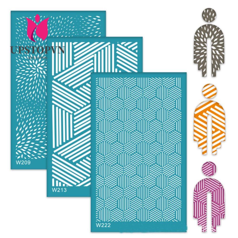 UPSTOPVN Bộ 2 Bông Tai Đất Sét Polymer Mềm Mại In Họa Tiết Sọc Cầu Vồng