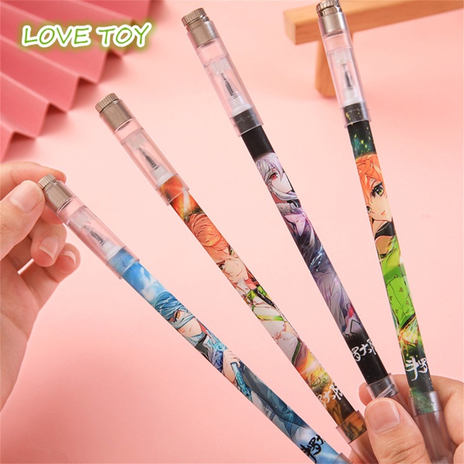 Set 4 Bút Xoay Nhiều Màu Phát Quang Độc Đáo