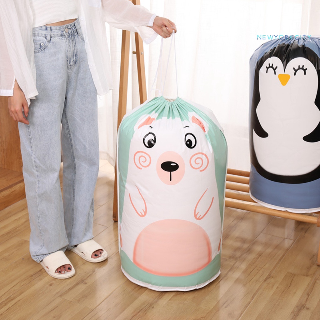 Túi Đựng Chăn Mền Cỡ Lớn Chống Thấm Nước Họa Tiết Hoạt Hình Dễ Thương