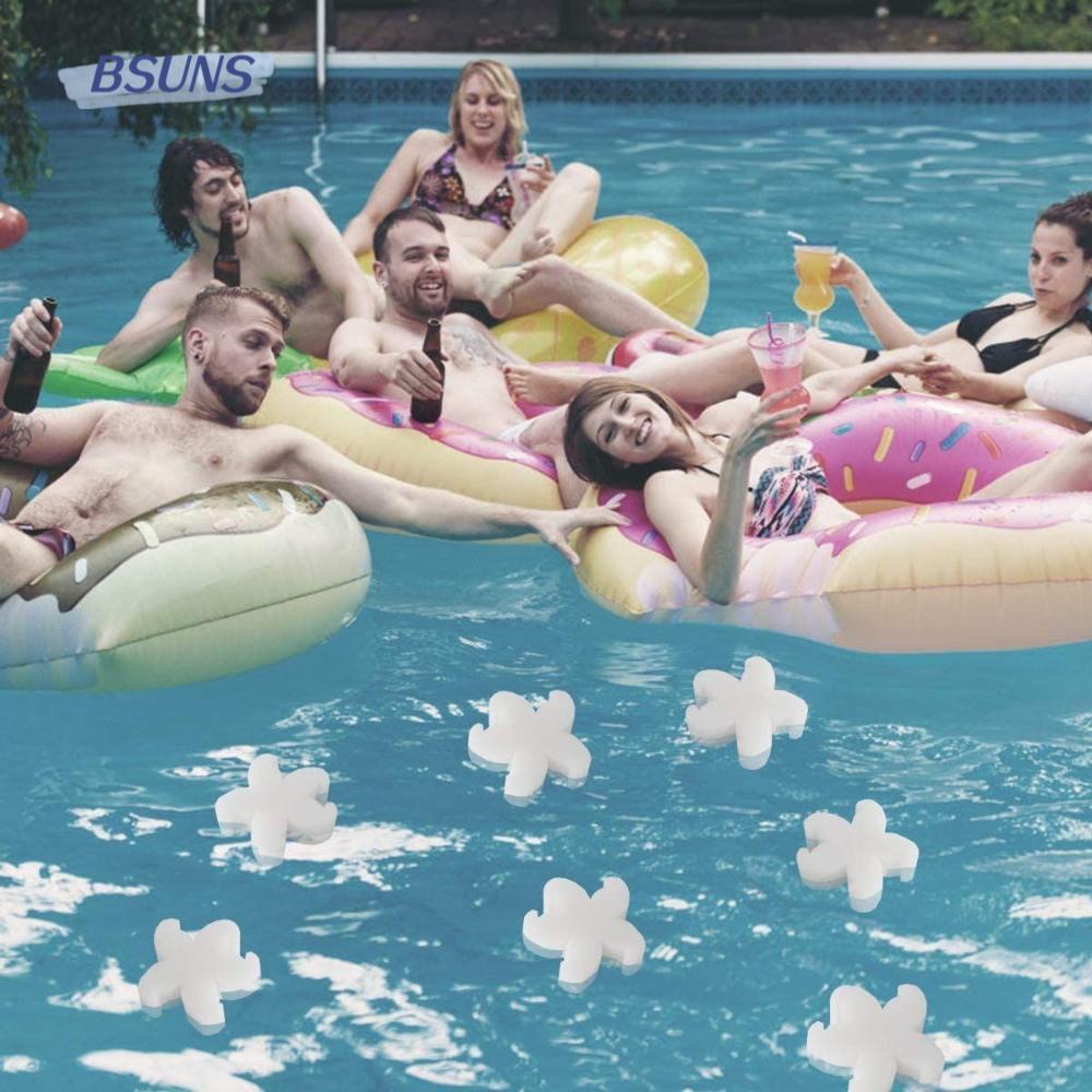 Set 10 Mút Xốp Thấm Hút Dầu Đa Năng Hình Sao Biển Chống Bụi Bẩn Cho Bồn Tắm