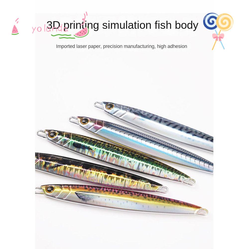 Mồi Câu Cá Giả Bằng Kim Loại 60g 80g Chất Lượng Cao