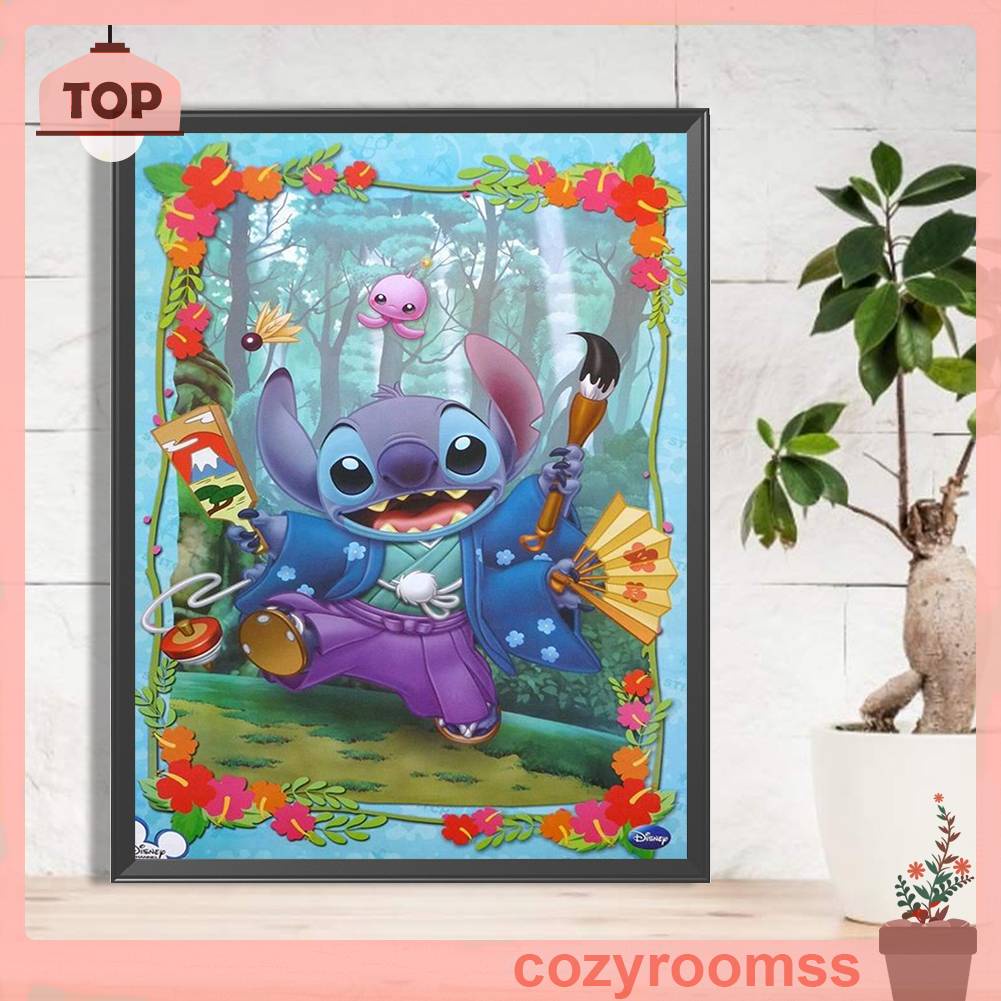 Tranh Đính Đá Kim Cương Toàn Bộ 5D DIY Hình Vẽ Nghệ Thuật Trang Trí Nhà Cửa