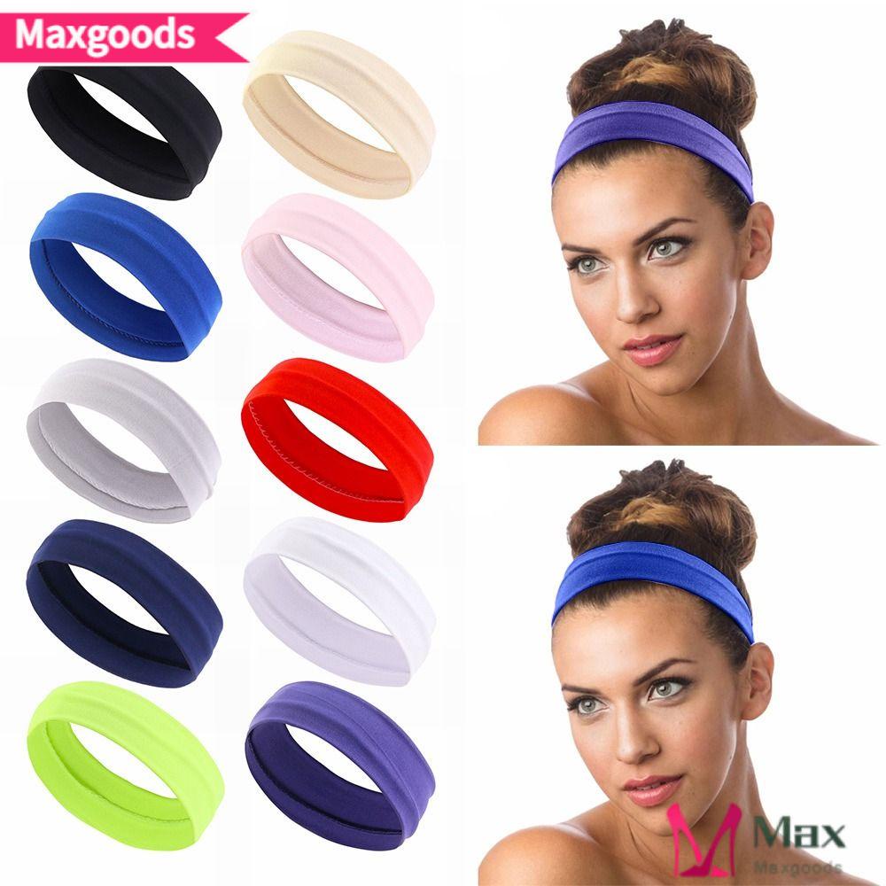 MAXG Băng Đô Thể Thao Thấm Hút Mồ Hôi Cho Nữ