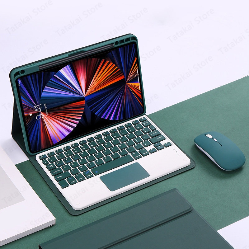 Bao Da Máy Tính Bảng Tích Hợp Bàn Phím Có Ngăn Đựng Bút Cho Funda Xiaomi Pad 6 Xiaomi Pad 6 Pro 2023 11 ''