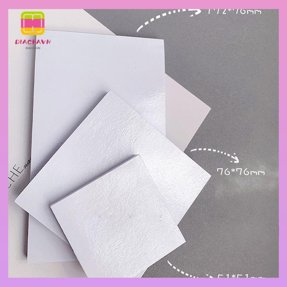 DIACHAVN Set 50 Khay Nhựa Trưng Bày Sơn Móng Tay Tiện Lợi