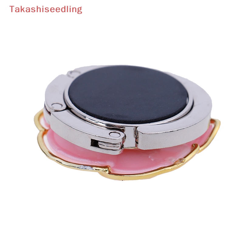 1 Móc Treo Túi Xách Hình Hoa Hồng Gấp Gọn Tiện Dụng