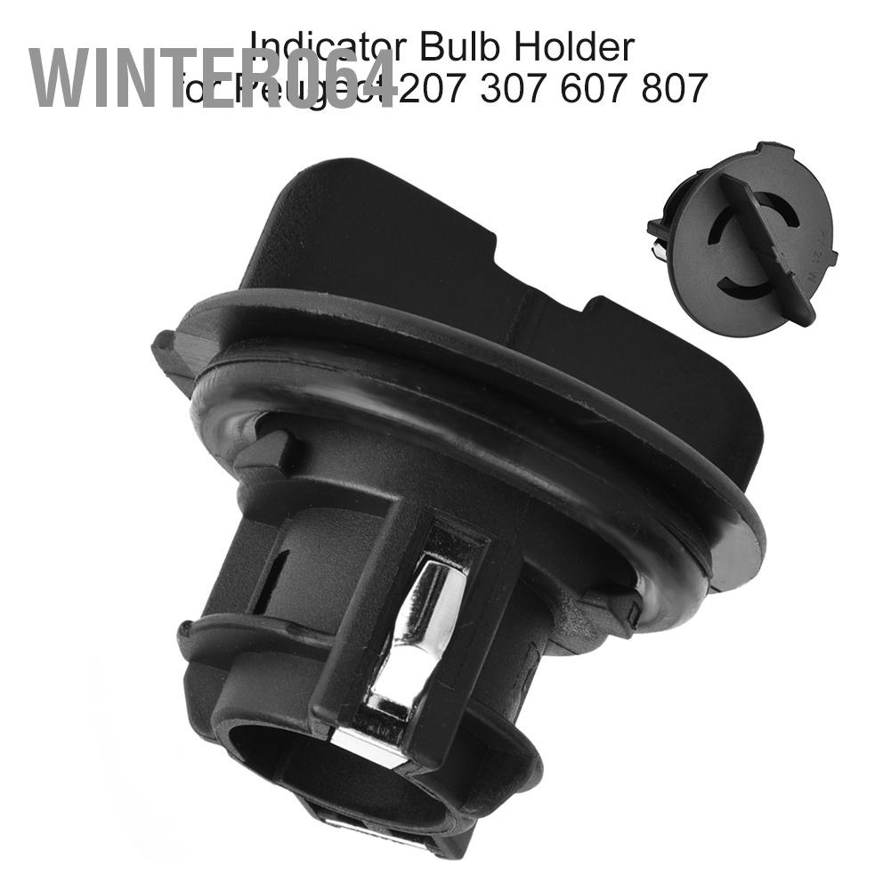 Winter064 Giá đỡ bóng đèn báo rẽ Ổ cắm cho Peugeot 207 307 607 807 621546