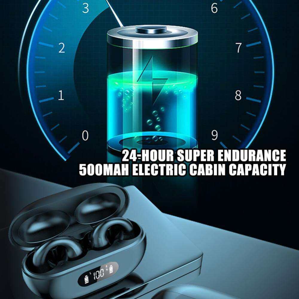 Tai Nghe Không Dây R15 TWS Có Kẹp Tai Kết Nối Bluetooth Phong Cách Thể Thao Cho samsung s23 ultra a54 a34 Điện Thoại