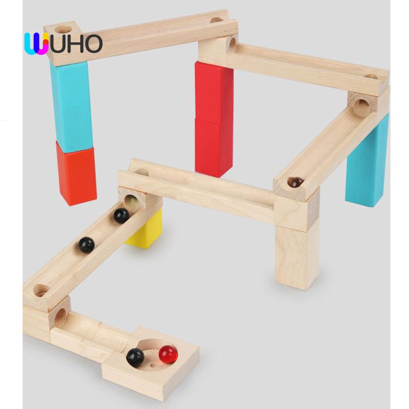 Đồ Chơi Chạy Bộ Bằng Gỗ Họa Tiết Vân Đá Cẩm Thạch Montessori Làm Quà Tặng Sinh Nhật