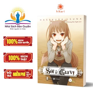 Sách - sói & gia vị - tập 5