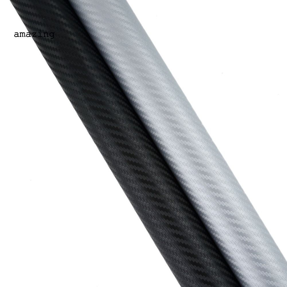 Cuộn Sticker Dán Xe Hơi Tự Dính Bằng Sợi Carbon 127X30Cm