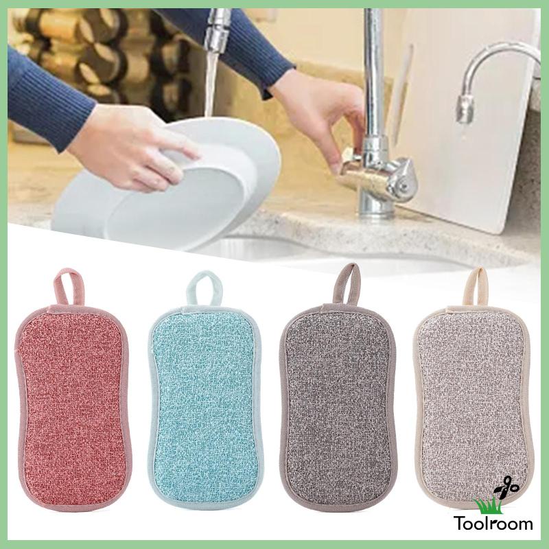 Set 6 Mút Xốp Chà Rửa Đa Năng Cho Nhà Bếp / Phòng Tắm
