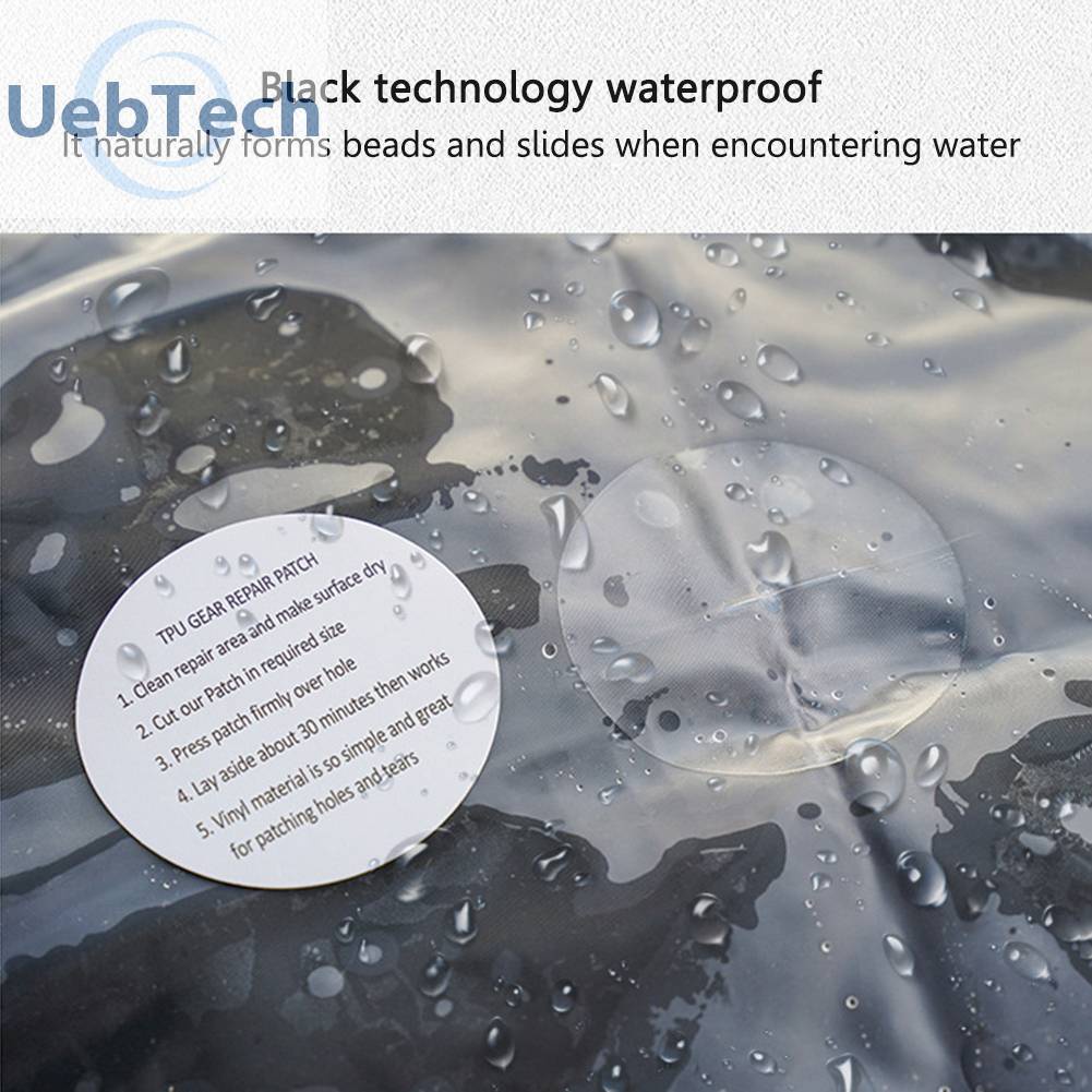 Miếng Dán Bằng TPU Hình Tròn Dùng Sửa Chữa Nệm Hơi