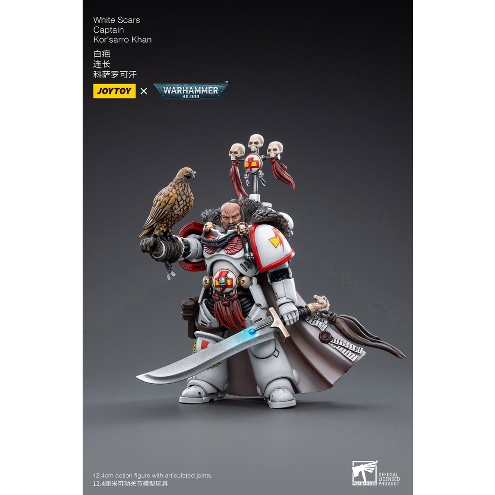 Mô Hình Nhân Vật Chiến Binh Cosa Rocco Khan 40K Tỉ Lệ 1 / 18