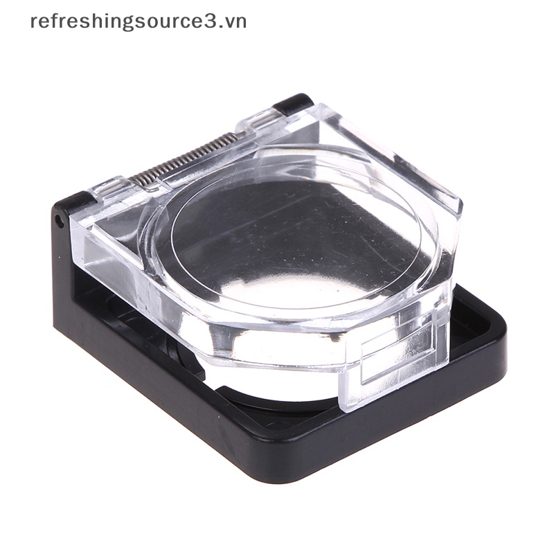 Nút Nhấn Bảo Vệ Công Tắc Bằng Nhựa Màu Đen Trong Suốt 22mm REFRE3 Nguồn Cấp Điện 3.vn} Làm Mới Da