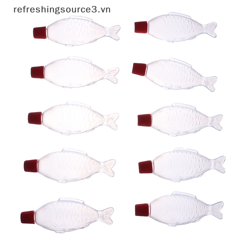Bộ 10 Lọ Đựng Gia Vị Mini Hình Cá Dễ Thương {REFRE3} 3.vn}