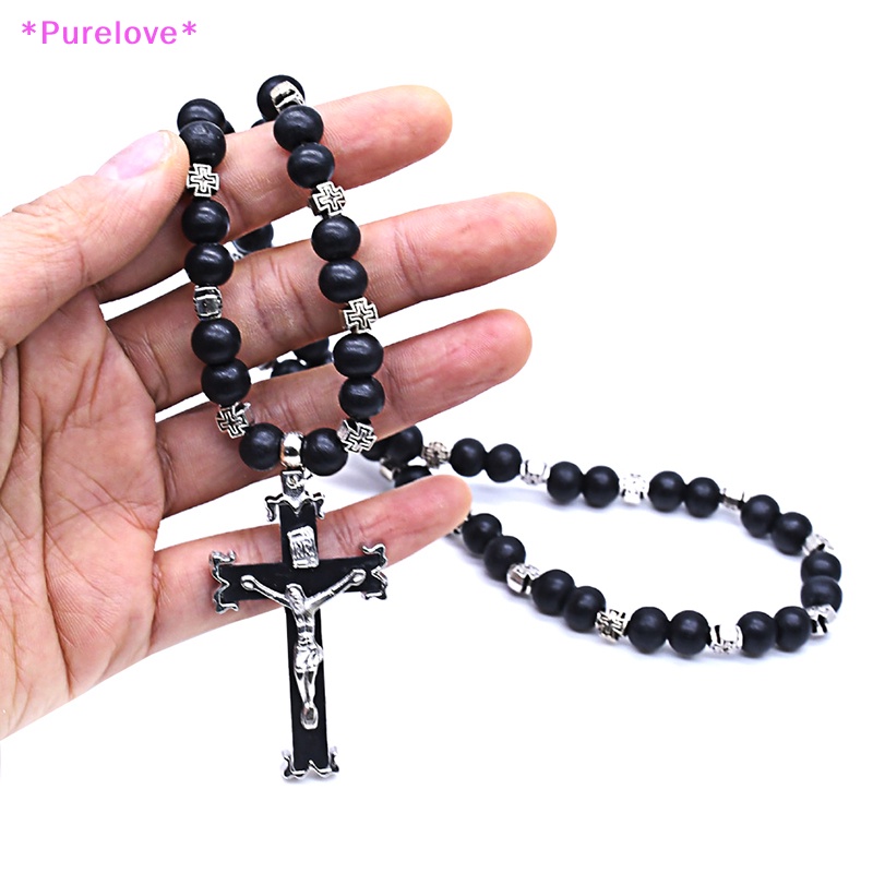 Dây Chuyền Chuỗi Hạt Mặt Thánh Giá Thời Trang Mới