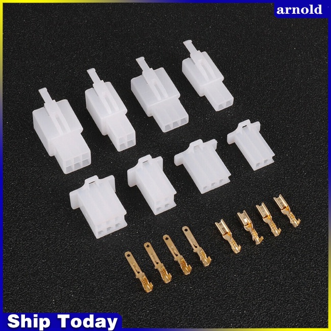 Bộ 380 Đầu Nối Dây Điện 2.8mm 2 3 4 6 Pin Chuyên Dụng Cho Xe Mô Tô