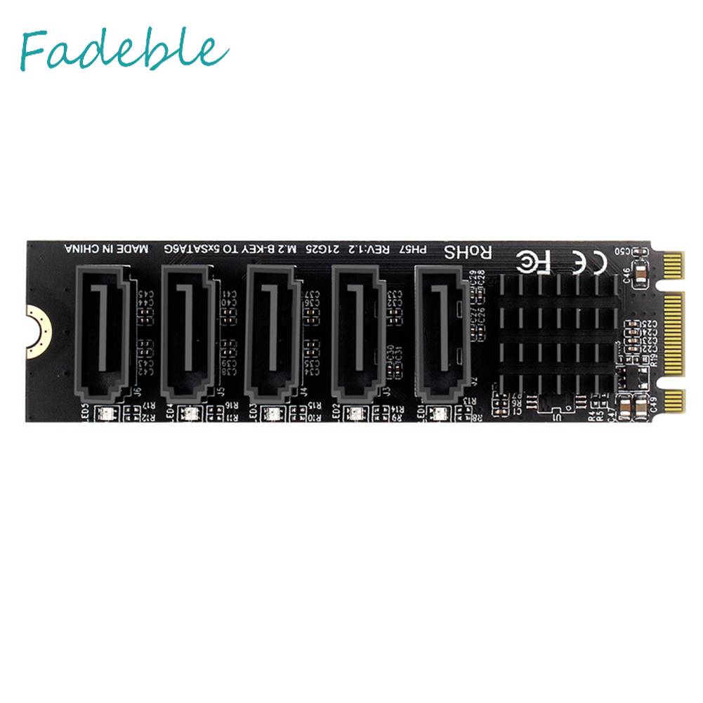 Cáp ChuyểN ĐổI M.2 NGFF B-Key Sata Sang SATA3 6Gbps JM575 Chipset