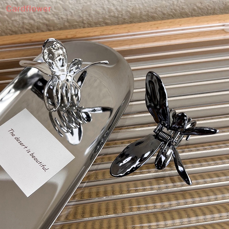 Kẹp Tóc Kim Loại Y2K Thời Trang Cho Nữ