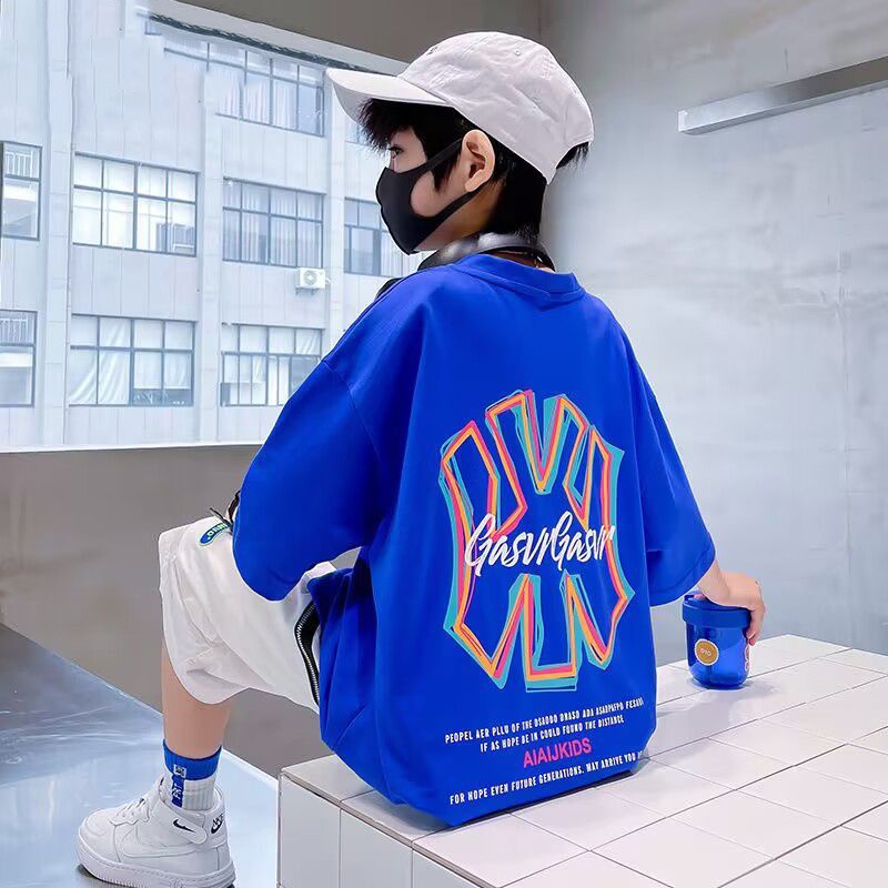 Yidanl Mới Áo Thun 100% Cotton Tay Ngắn Unisex Cho Bé