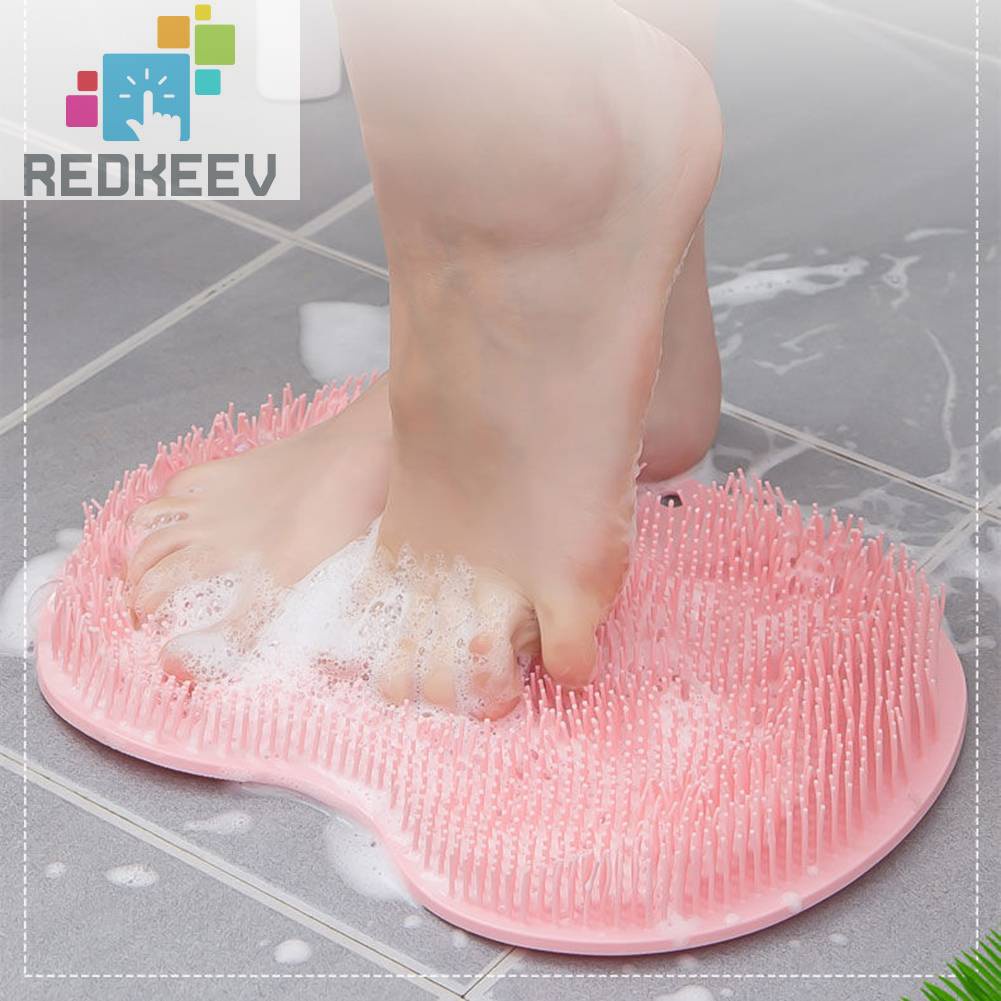 Bàn Chải Mát Xa Tẩy Tế Bào Chết Lưng Cơ Thể Gấp Gọn Tiện Dụng Cho Phòng Tắm