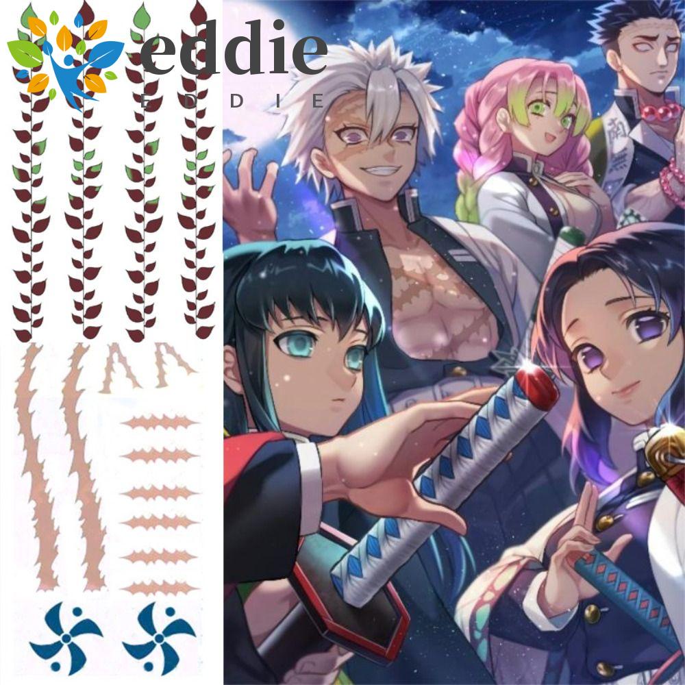 26EDIE Hình Xăm Dán Tạm Thời Cỡ Lớn Chống Thấm Nước Hình Anime Dễ Thương Cho Bé